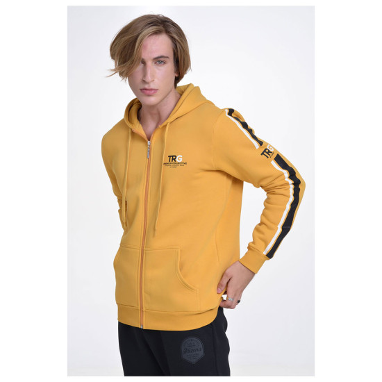 Target Ανδρική ζακέτα Jacket Hoodie Fleece "TRG"
